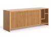 Designer-Holzkommode Conte Braun - Massivholz - Holzart/Dekor - 180 x 70 x 50 cm