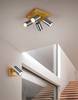 LED Wandspot mit Holz, dimmbar, Weiß Holz - Weiß