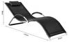 Transat de Jardin OGS38-SCH Noir