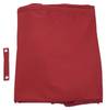Revêtement rechange parasol HWC-A39 3x3m Rouge - Textile - 286 x 7 x 286 cm