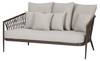Gartensofa Harvey Braun Braun - Rattan - 171 x 73 x 105 cm