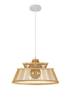 Suspension Tahaa Beige - Bambou - 36 x 18 x 36 cm