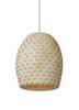 Suspension Ketut Marron - Fibres naturelles - 40 x 45 x 40 cm