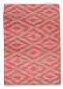 TAPIS ROUGE 60 x 90 COTON Rouge - Textile - 90 x 1 x 60 cm