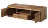 Meuble de télévision ELEN RTV138 Marron - Bois manufacturé - Matière plastique - 138 x 44 x 54 cm