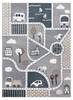 Tapis Fun Strade Pour Enfants, Rue, 120 x 170 cm