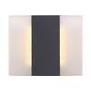 Lampada LED esterni Al Aluminium by Globo - Alluminio/Materiale sintetico Nero