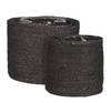 Panier à plantes Atlantic (Lot de 2) Gris - Fibres naturelles - Matière plastique - 30 x 26 x 30 cm