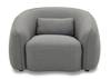 Cabriolet Sessel STEFIAN Grau - Textil - 100 x 76 x 117 cm