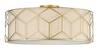 Plafonnier design Messina 1 57 x 57 cm