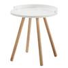 Table d'appoint Valbo Blanc