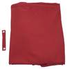 Revêtement rechange parasol HWC-A39 3x3m Rouge - Textile - 286 x 7 x 286 cm