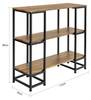 Konsolentisch FSB33-F Braun - Holzwerkstoff - 110 x 96 x 35 cm