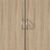 Drehtürenschrank Case I Sonoma Eiche Dekor - Schrankbreite: 91 cm - 2-türig - Standard