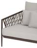 Gartensofa Harvey Braun Braun - Rattan - 171 x 73 x 105 cm