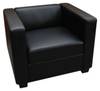 Sessel Loungesessel Lille Schwarz