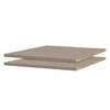 Ripiani Quadra da 90 cm - 57-62 cm Per armadi di profondità 57-62 cm - Set da 2