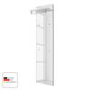 Panneau porte-manteaux Alavere III Blanc - Largeur : 42 cm