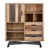Highboard TAMATI massief pijnboomhout