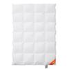 Daunenbett-Set Smood cozy (2-teilig) Daunen / Federn - Weiß - 135 x 200 cm + Kissen 80 x 80 cm