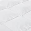 Daunenbett-Set Smood cozy (2-teilig) Daunen / Federn - Weiß - 135 x 200 cm + Kissen 80 x 80 cm