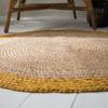 Juteteppich Zaafarana Jute - Beige / Gelb