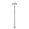Laterne Sidney Lanterna Glas / Edelstahl - 3-flammig