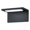 LED-Außenleuchte Trave 1-flammig Acrylglas / Aluminium - 1-flammig - Anthrazit