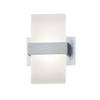 LED-Wandleuchte Platon Acrylglas / Aluminium - 1-flammig