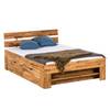 Lit en bois massif EosWOOD Chêne massif - Chêne - 140 x 200cm