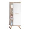 Midischrank Quickset 923 Weiß / Eiche Riviera Dekor