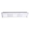 Plafonnier LED Square Shine II Plexiglas / Acier - Nb d'ampoules : 3