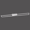 LED-plafondlamp Inigo I staal - 4 lichtbronnen