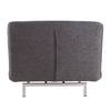 Fauteuil convertible Copperfield Tissu Tissu Parsa : Gris-Noir