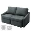 Boxspring-Schlafsofa Befasy Dunkelgrau