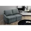 Boxspring-Schlafsofa Befasy Dunkelgrau