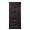 Schmuckschrank Amata Kiefer massiv - Havanna