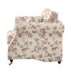 Sessel Rosehearty Webstoff - Creme / Rose