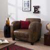 Sessel Tullow Antiklederoptik Braun