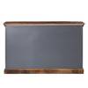 Console Hunter Manguier massif / Métal - Manguier / Gris bleu