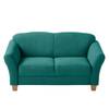 Sofa Cebu (2-Sitzer) Webstoff Petrol