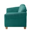 Sofa Cebu (2-Sitzer) Webstoff Petrol