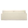 Sofa Mormès (3-Sitzer) Webstoff Creme