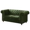 Sofa Pintano (2-Sitzer) Antikgrün
