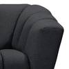 Sofa Salou (2-Sitzer) Webstoff Grau - Textil - 180 x 86 x 100 cm