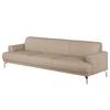 Sofa Sisto I (3-Sitzer) Echtleder Cappuccino