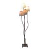 Staande lamp textiel/metaal- 4 lichtbronnen