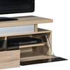 Tv-meubel CU-Libre 220 Sanremo eikenhouten look/zwart