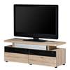 Tv-meubel CU-Libre 220 Sanremo eikenhouten look/zwart