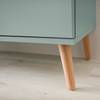TV-Lowboard Dot Eiche Dekor - Mint